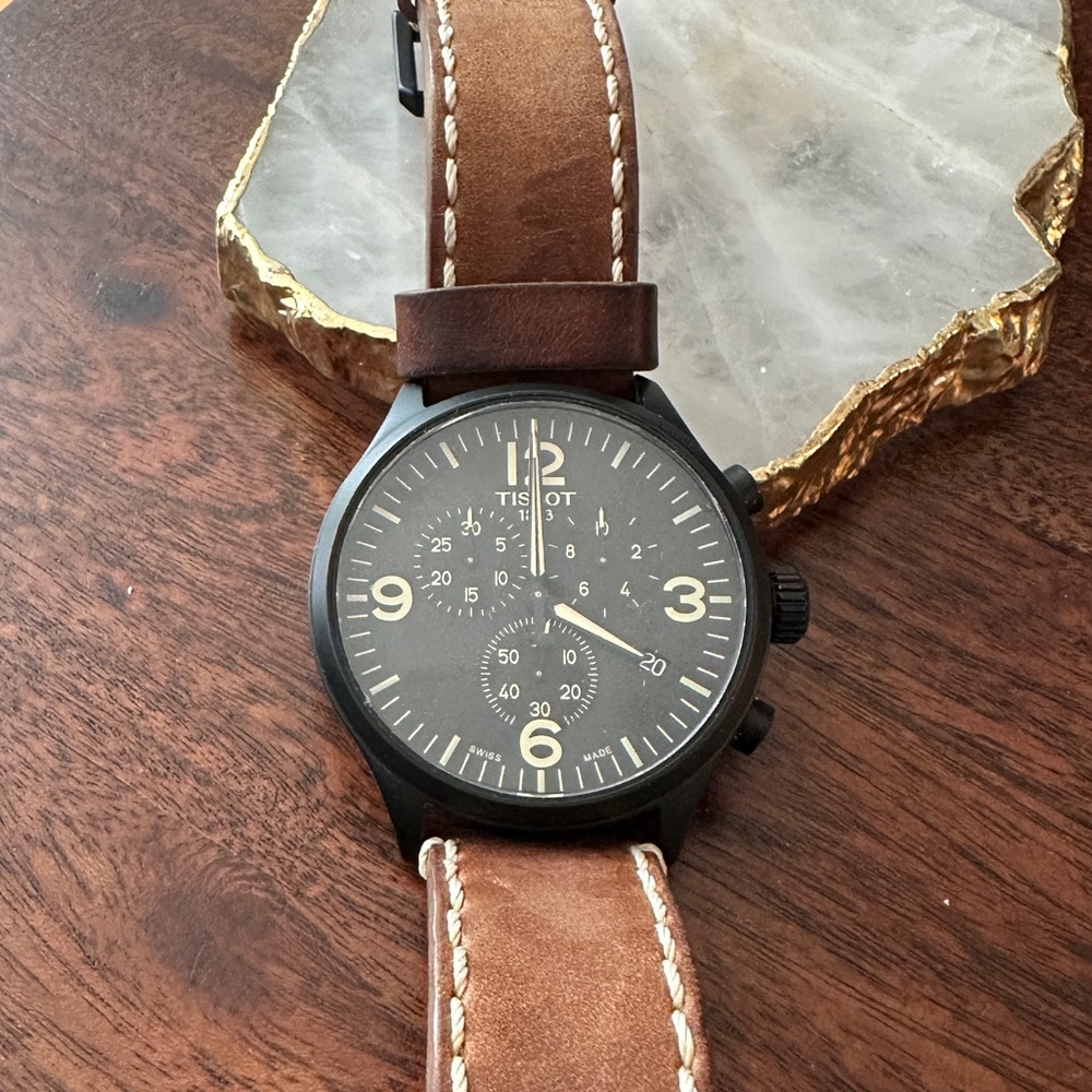 Tissot Black and Brown Chrono XL Men’s Watch